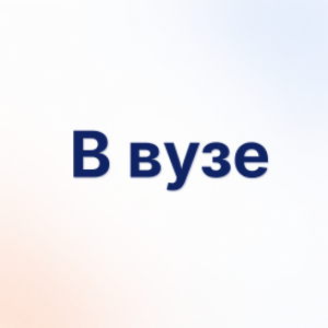 В вузе