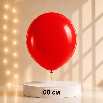 Шар большой красный, 60 см