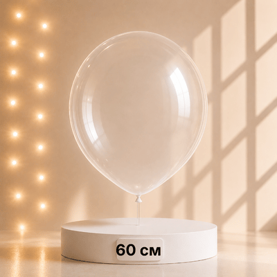 Шар большой прозрачный, 60 см