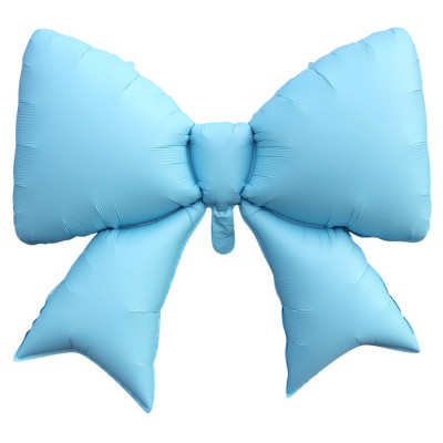 Шар Бант голубой, 78 см