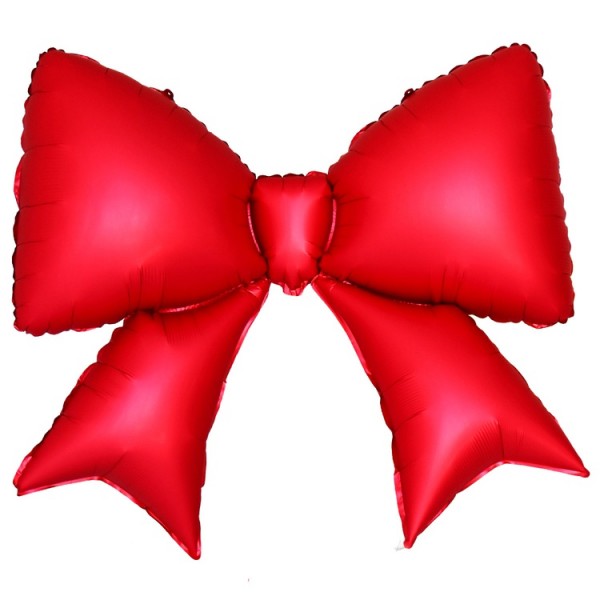 Воздушные шары. Доставка в Москве: Шар Бант красный, 78 см Цены на https://sharsky.msk.ru/