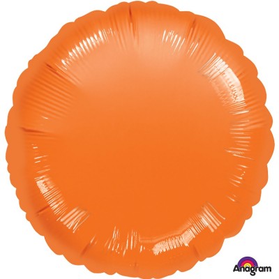Шар Круг оранжевый, 46 см