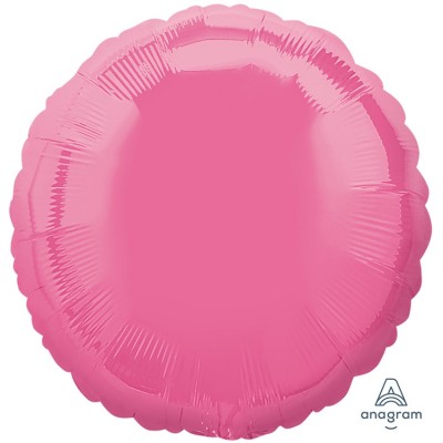 Шар Круг розовый, 46 см