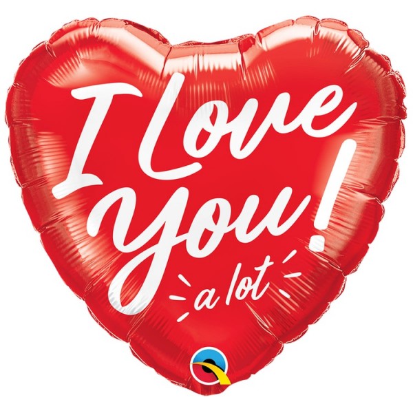 Воздушные шары. Доставка в Москве: Cердце "Love You a Lot", 46 см Цены на https://sharsky.msk.ru/