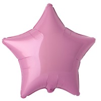 Шар Звезда розовая, 46 см