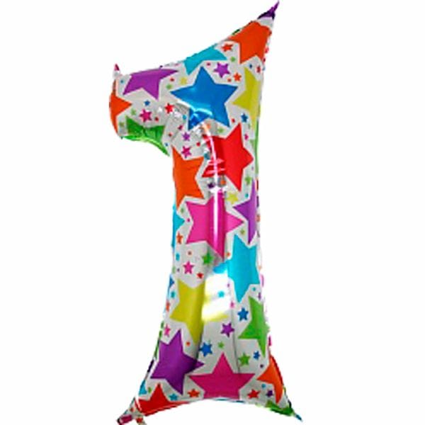 Воздушные шары. Доставка в Москве: Шар фигурная цифра 1 Цены на https://sharsky.msk.ru/