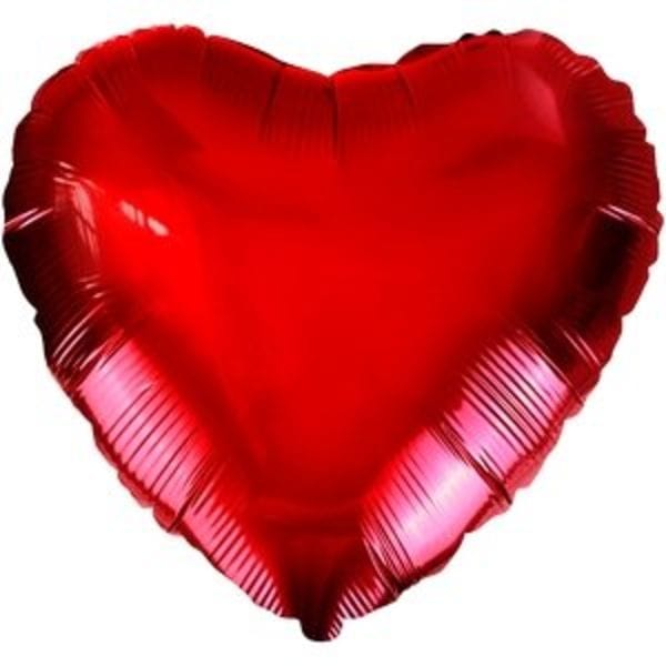 Воздушные шары. Доставка в Москве: Шар Сердце большое красное, 81 см Цены на https://sharsky.msk.ru/