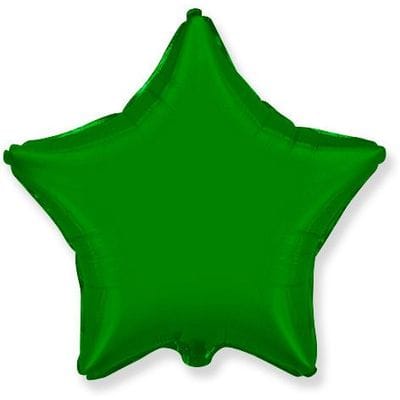 Шар-Звезда "Большая зеленая", 81 см