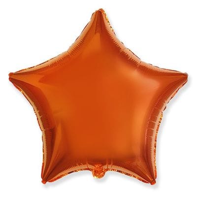 Шар-Звезда "Оранжевая", 46 см