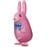 Воздушные шары. Доставка в Москве: Ходячая фигура "Кролик" Розовый, 64 см 1 Цены на https://sharsky.msk.ru/