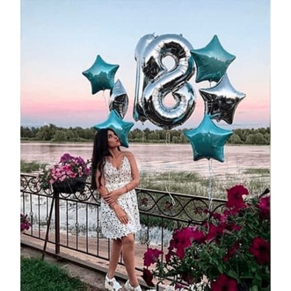 Воздушные шары. Доставка в Москве: Невесомый возраст Цены на https://sharsky.msk.ru/