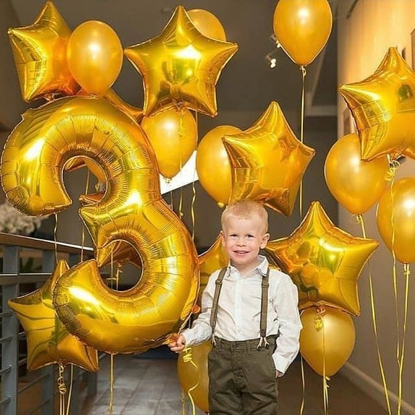 Воздушные шары. Доставка в Москве: Шары ребенку на 3 года Цены на https://sharsky.msk.ru/