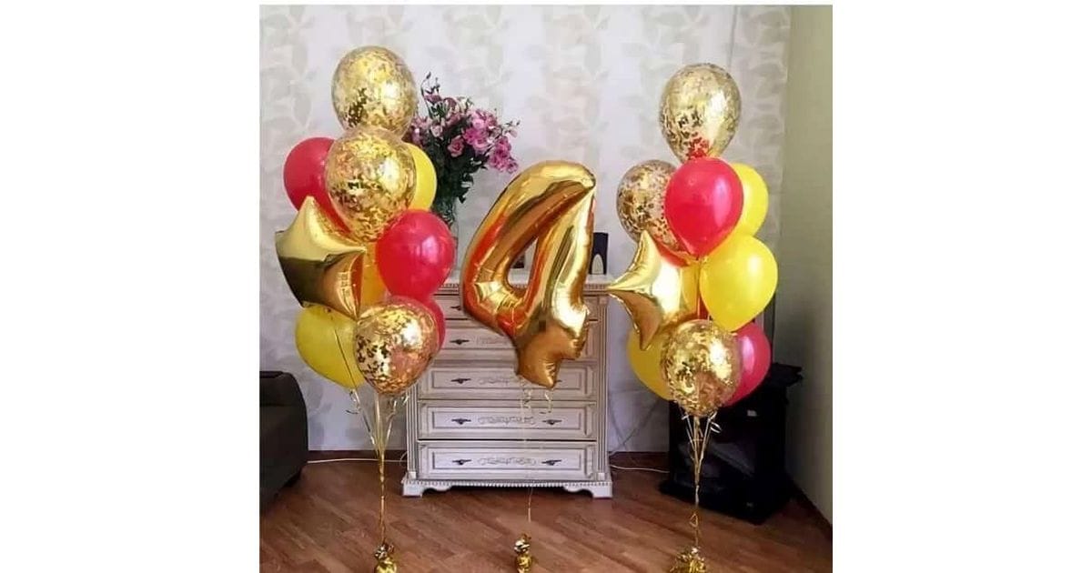 шары на день рождения девочке 4 года