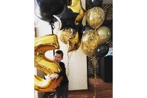 Букет шаров на 5 лет