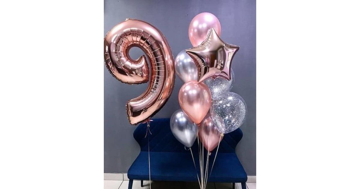 Шарики 9 лет. Шары на 9 лет. Шары дочке на 9 лет