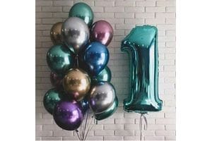 Воздушные шары на 1 годик