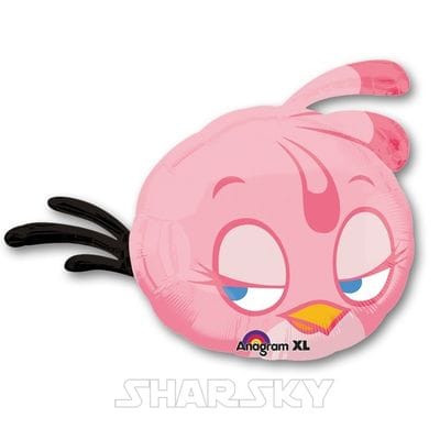 Шар "Angry Birds (Энгри Бердс) Розовая птица", 63 см