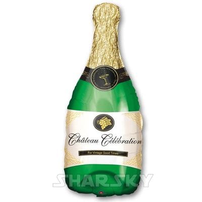 Шар "Бутылка шампанского", 91 см