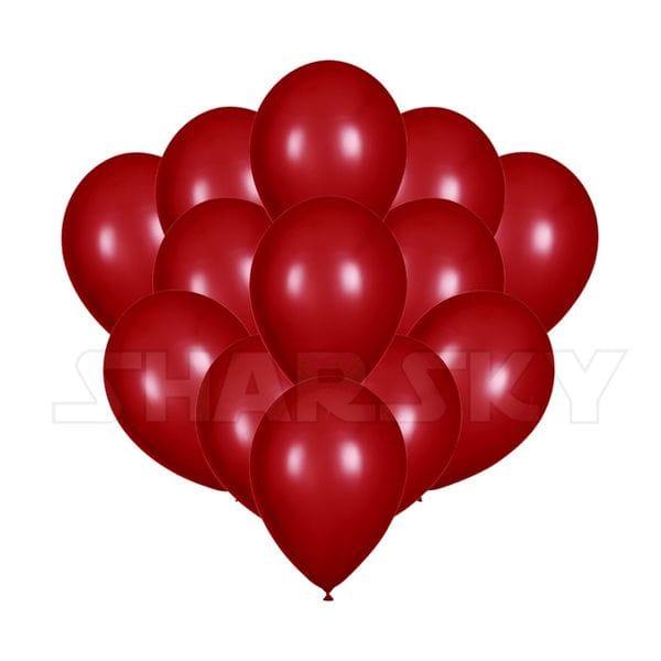 Воздушные шары. Доставка в Москве: Шары Бургундия, 35 см Цены на https://sharsky.msk.ru/