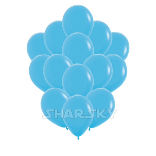 Воздушные шары. Доставка в Москве: Голубые шары, 35 см Цены на https://sharsky.msk.ru/