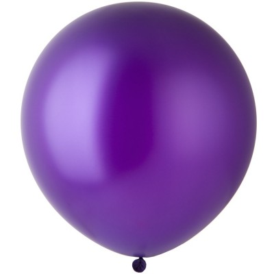 Шар большой фиолетовый металлик, 60 см