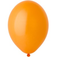 Шар латексный оранжевый, 35 см