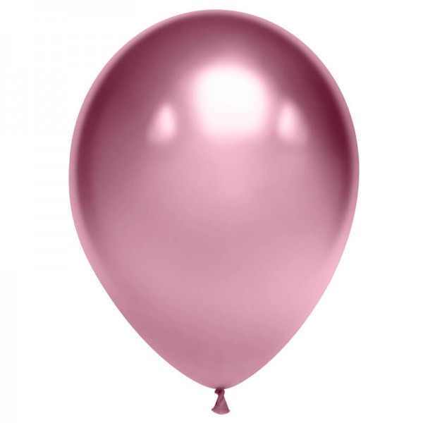 Воздушные шары. Доставка в Москве: Шар латексный розовый хром, 35 см Цены на https://sharsky.msk.ru/