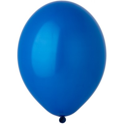 Шар латексный синий, 35 см