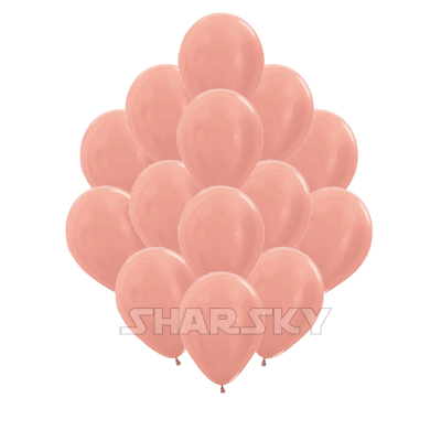Нежно-розовые шарики, 35 см