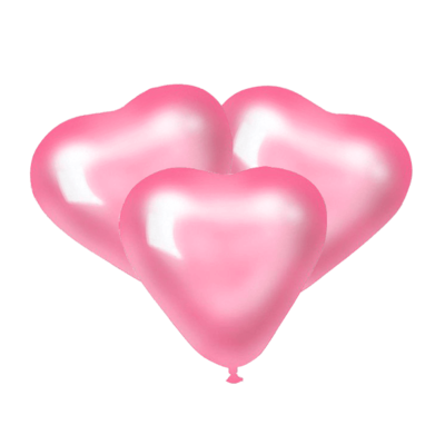 Розовые сердца