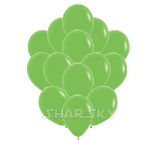 Воздушные шары. Доставка в Москве: Салатовые шарики, 35 см Цены на https://sharsky.msk.ru/