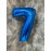Воздушные шары. Доставка в Москве: Шар синяя цифра 7 1 Цены на https://sharsky.msk.ru/